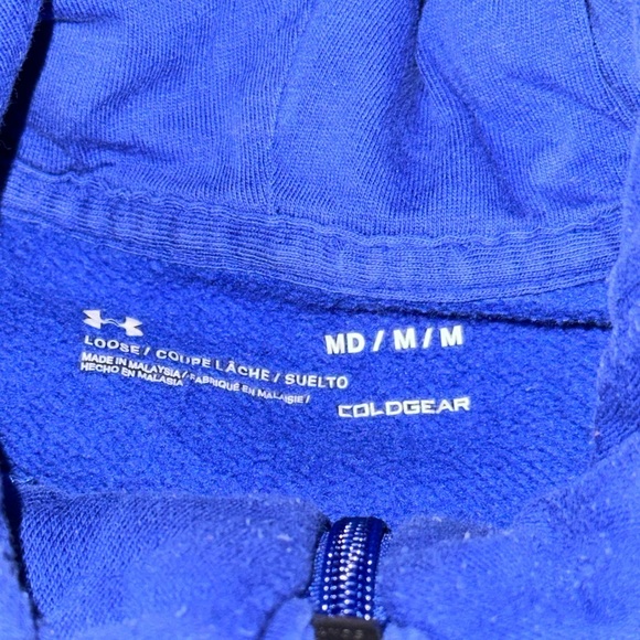 Men’s UNDER ARMOUR Full Zip Front Hoody - Picture 4 of 7